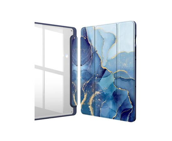 Чехол для планшета BeCover Soft Edge TPU Xiaomi Redmi Pad SE 8.7" Blue Marble (712572), изображение 3 Чехол для планшета BeCover Soft Edge TPU Xiaomi Redmi Pad SE 8.7" Blue Marble (712572), изображение 3