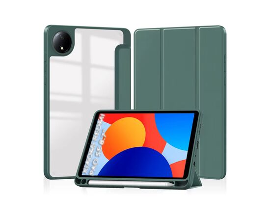 Чехол для планшета BeCover Soft Edge TPU Xiaomi Redmi Pad SE 8.7" Dark Green (712566)