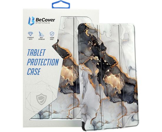 Чехол для планшета BeCover Soft Edge TPU Xiaomi Redmi Pad SE 8.7" Gray Marble (712575), изображение 6 Чехол для планшета BeCover Soft Edge TPU Xiaomi Redmi Pad SE 8.7" Gray Marble (712575), изображение 6