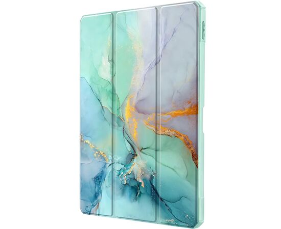 Чехол для планшета BeCover Soft Edge TPU Xiaomi Redmi Pad SE 8.7" Green Marble (712574), изображение 5 Чехол для планшета BeCover Soft Edge TPU Xiaomi Redmi Pad SE 8.7" Green Marble (712574), изображение 5