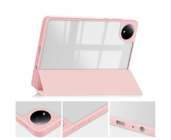 Чехол для планшета BeCover Soft Edge TPU Xiaomi Redmi Pad SE 8.7" Pink (712570), изображение 3 Чехол для планшета BeCover Soft Edge TPU Xiaomi Redmi Pad SE 8.7" Pink (712570), изображение 3