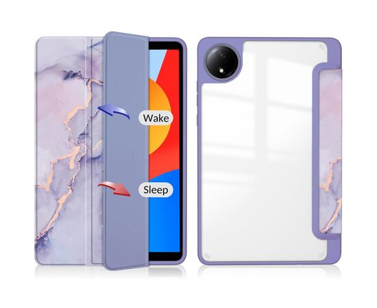 Чехол для планшета BeCover Soft Edge TPU Xiaomi Redmi Pad SE 8.7" Purple Marble (712577), изображение 4 Чехол для планшета BeCover Soft Edge TPU Xiaomi Redmi Pad SE 8.7" Purple Marble (712577), изображение 4