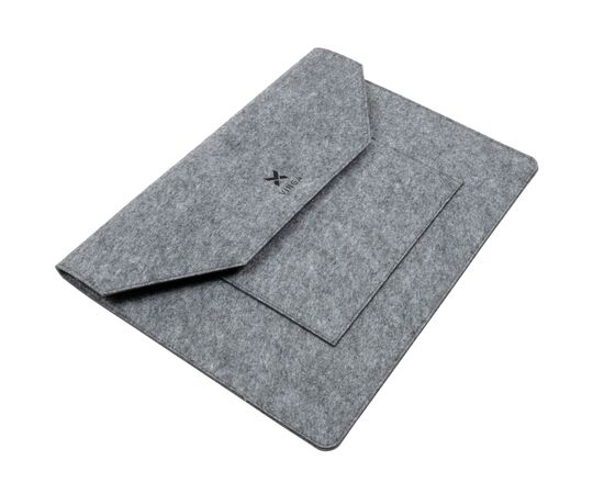 Чехол для ноутбука Vinga 15.6" NSF150 Envelope Gray (NSF150EGY), изображение 2 Чехол для ноутбука Vinga 15.6" NSF150 Envelope Gray (NSF150EGY), изображение 2