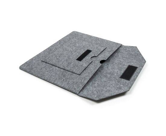 Чехол для ноутбука Vinga 15.6" NSF150 Envelope Gray (NSF150EGY), изображение 4 Чехол для ноутбука Vinga 15.6" NSF150 Envelope Gray (NSF150EGY), изображение 4
