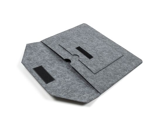 Чехол для ноутбука Vinga 15.6" NSF150 Envelope Gray (NSF150EGY), изображение 5 Чехол для ноутбука Vinga 15.6" NSF150 Envelope Gray (NSF150EGY), изображение 5