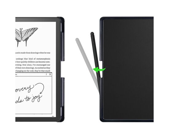 Чохол до електронної книги BeCover Smart Case Amazon Kindle Scribe 10.2" Black (712578), зображення 5 Чохол до електронної книги BeCover Smart Case Amazon Kindle Scribe 10.2" Black (712578), зображення 5