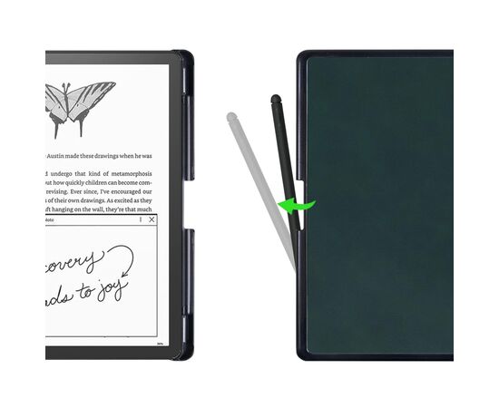 Чехол для электронной книги BeCover Smart Case Amazon Kindle Scribe 10.2" Dark Green (712579), изображение 3 Чехол для электронной книги BeCover Smart Case Amazon Kindle Scribe 10.2" Dark Green (712579), изображение 3