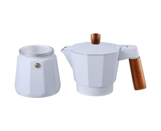 Гейзерная кофеварка Bergner BG-38191-WH-6, изображение 2 Гейзерная кофеварка Bergner BG-38191-WH-6, изображение 2