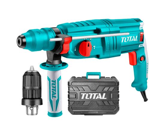 Перфоратор Total TH308268-2 SDS-Plus, 800Вт, 0-4000об/мх + патрон (TH308268-2)