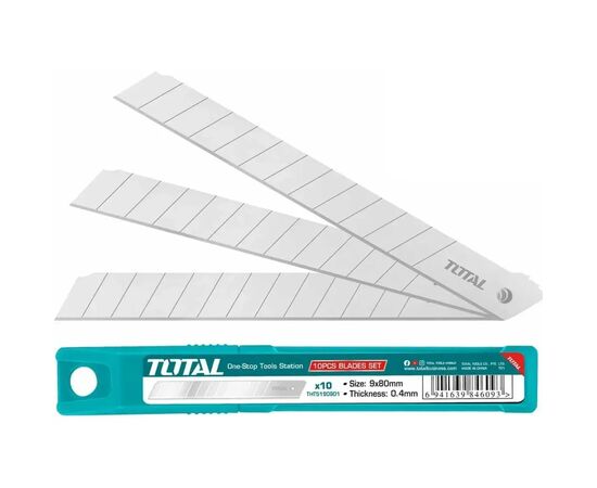 Лезвие Total THT5190901 леза для ножів 9мм,10шт. (THT5190901)