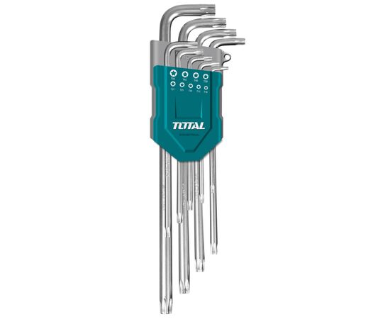 Ключ Total THT106192 шестигранный удлиненный, 1.5-10мм, 9шт. (THT106192)