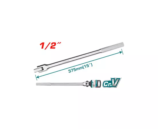 Ключ Total THTFX12151 вороток 1/2", 375 мм. (THTFX12151), изображение 2 Ключ Total THTFX12151 вороток 1/2", 375 мм. (THTFX12151), изображение 2