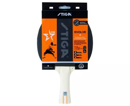 Ракетка для настольного тенниса Stiga Evolve FL (1211-8318-01) (931156), изображение 3 Ракетка для настольного тенниса Stiga Evolve FL (1211-8318-01) (931156), изображение 3