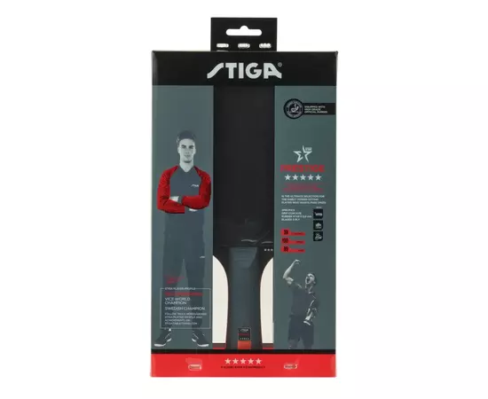 Ракетка для настільного тенісу Stiga Prestige 5 Star FL (1215-3118-01) (931150), зображення 4 Ракетка для настільного тенісу Stiga Prestige 5 Star FL (1215-3118-01) (931150), зображення 4