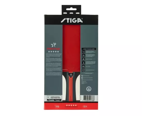 Ракетка для настільного тенісу Stiga Prestige 5 Star FL (1215-3118-01) (931150), зображення 5 Ракетка для настільного тенісу Stiga Prestige 5 Star FL (1215-3118-01) (931150), зображення 5