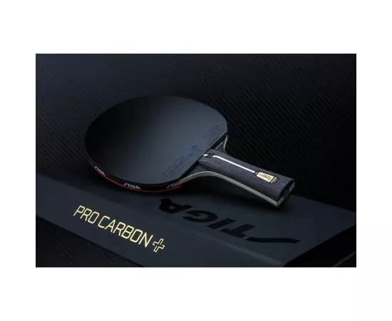 Ракетка для настільного тенісу Stiga Pro Carbon Plus 5 Star FL (1215-2820-01) (931105), зображення 5 Ракетка для настільного тенісу Stiga Pro Carbon Plus 5 Star FL (1215-2820-01) (931105), зображення 5