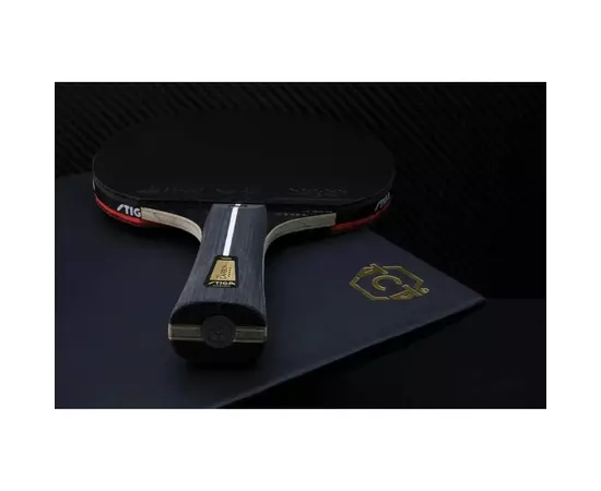 Ракетка для настільного тенісу Stiga Pro Carbon Plus 5 Star FL (1215-2820-01) (931105), зображення 6 Ракетка для настільного тенісу Stiga Pro Carbon Plus 5 Star FL (1215-2820-01) (931105), зображення 6
