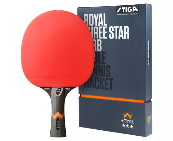 Ракетка для настольного тенниса Stiga Royal WRB 3 Star FL (1213-2818-01) (931153)