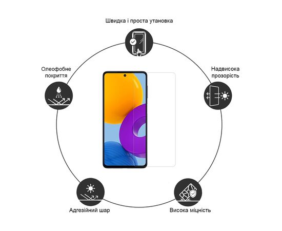 Скло захисне Drobak Xiaomi 14T Pro (383812), зображення 3 Скло захисне Drobak Xiaomi 14T Pro (383812), зображення 3