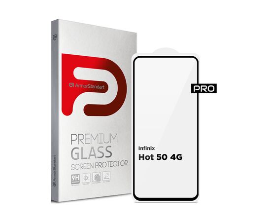 Скло захисне Armorstandart Pro Infinix Hot 50 4G Black (ARM80937)