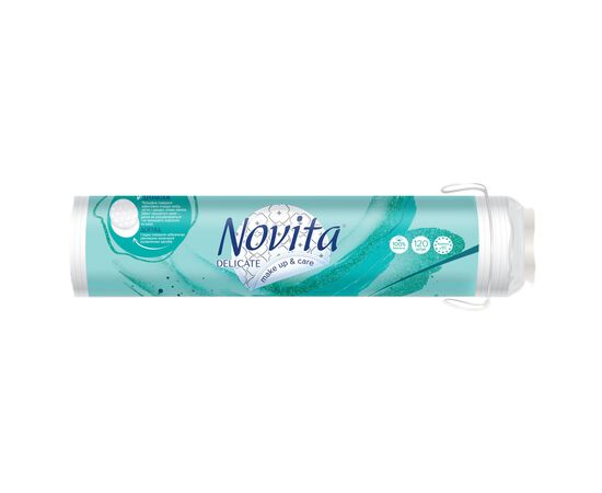 Ватные диски Novita Delicate 120 шт. (4744246013085)