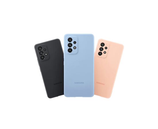 Чехол для мобильного телефона Samsung Silicone Cover Galaxy A53 (A536) Peach (EF-PA536TPEGRU), изображение 3 Чехол для мобильного телефона Samsung Silicone Cover Galaxy A53 (A536) Peach (EF-PA536TPEGRU), изображение 3
