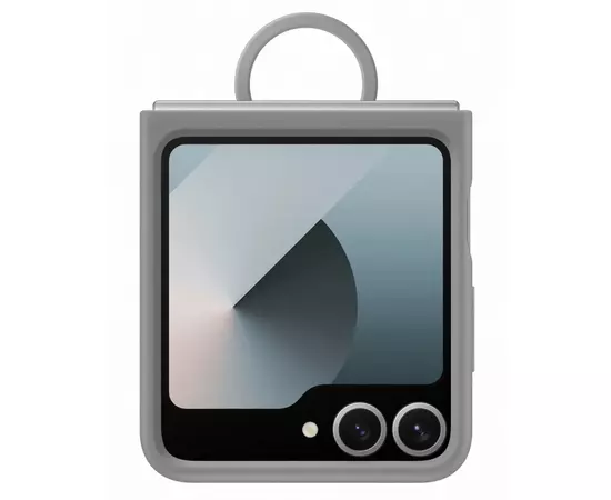Чохол до мобільного телефона Samsung Silicone Cover with Ring Samsung Galaxy Flip 6 Gray (EF-PF741TJEGUA), зображення 6