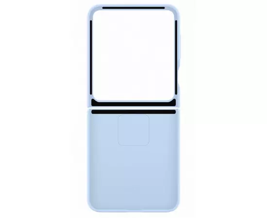 Чехол для мобильного телефона Samsung Silicone Cover with Ring Samsung Galaxy Flip 6 Blue (EF-PF741TLEGUA), изображение 3 Чехол для мобильного телефона Samsung Silicone Cover with Ring Samsung Galaxy Flip 6 Blue (EF-PF741TLEGUA), изображение 3