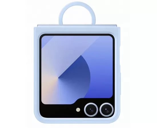 Чехол для мобильного телефона Samsung Silicone Cover with Ring Samsung Galaxy Flip 6 Blue (EF-PF741TLEGUA), изображение 6 Чехол для мобильного телефона Samsung Silicone Cover with Ring Samsung Galaxy Flip 6 Blue (EF-PF741TLEGUA), изображение 6
