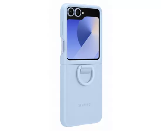 Чохол до мобільного телефона Samsung Silicone Cover with Ring Samsung Galaxy Flip 6 Blue (EF-PF741TLEGUA)