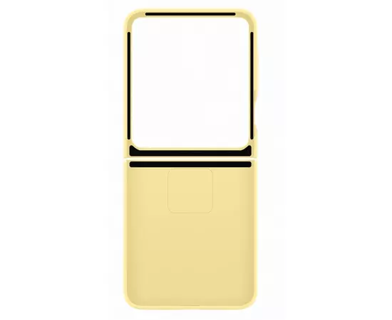 Чехол для мобильного телефона Samsung Silicone Cover with Ring Samsung Galaxy Flip 6 Yellow (EF-PF741TYEGUA), изображение 3 Чехол для мобильного телефона Samsung Silicone Cover with Ring Samsung Galaxy Flip 6 Yellow (EF-PF741TYEGUA), изображение 3