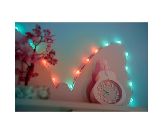 Гирлянда Twinkly Smart LED, Strings USB 200 Heart-shaped RGB LEDs, Green Wire, USB-C 12м (TWKH200RGB-G), изображение 6 Гирлянда Twinkly Smart LED, Strings USB 200 Heart-shaped RGB LEDs, Green Wire, USB-C 12м (TWKH200RGB-G), изображение 6