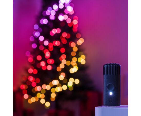 Гирлянда Twinkly Smart LED Dots 200 RGB LED Lights String, Clear Wire, Plug, IP44 10м (TWD200STP-TEU), изображение 4 Гирлянда Twinkly Smart LED Dots 200 RGB LED Lights String, Clear Wire, Plug, IP44 10м (TWD200STP-TEU), изображение 4