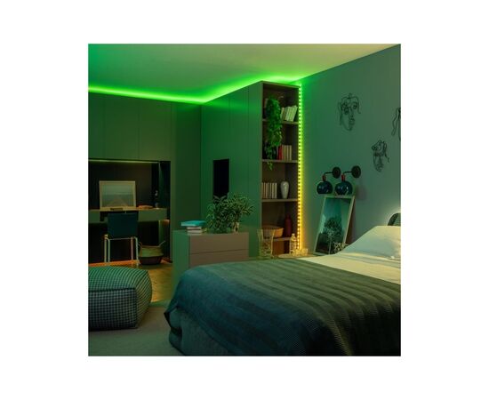 Гирлянда Twinkly Smart LED, Dots 400 RGB LED Lights String Black Wire Plug IP44 20м (TWD400STP-BEU), изображение 2 Гирлянда Twinkly Smart LED, Dots 400 RGB LED Lights String Black Wire Plug IP44 20м (TWD400STP-BEU), изображение 2