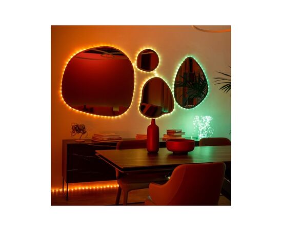 Гирлянда Twinkly Smart LED, Dots 400 RGB LED Lights String Black Wire Plug IP44 20м (TWD400STP-BEU), изображение 6 Гирлянда Twinkly Smart LED, Dots 400 RGB LED Lights String Black Wire Plug IP44 20м (TWD400STP-BEU), изображение 6