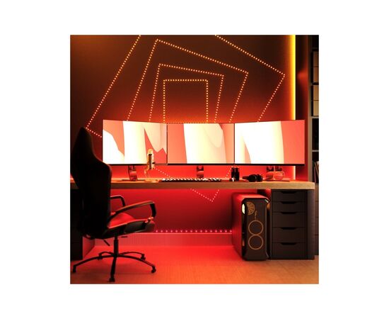 Гирлянда Twinkly Smart LED, Dots 400 RGB LED Lights String Black Wire Plug IP44 20м (TWD400STP-BEU), изображение 7 Гирлянда Twinkly Smart LED, Dots 400 RGB LED Lights String Black Wire Plug IP44 20м (TWD400STP-BEU), изображение 7
