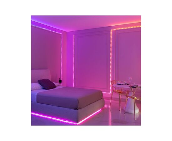 Гирлянда Twinkly Smart LED, Dots 400 RGB LED Lights String Black Wire Plug IP44 20м (TWD400STP-BEU), изображение 9 Гирлянда Twinkly Smart LED, Dots 400 RGB LED Lights String Black Wire Plug IP44 20м (TWD400STP-BEU), изображение 9