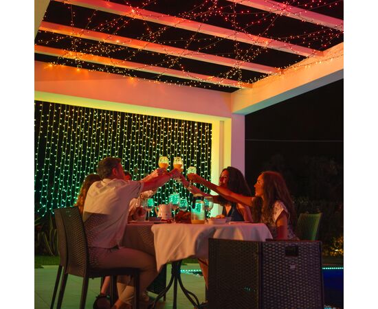 Гирлянда Twinkly Smart LED Dots 60 RGB LED Lights String Clear Wire USB-A IP20 3м (TWD060STP-T), изображение 9 Гирлянда Twinkly Smart LED Dots 60 RGB LED Lights String Clear Wire USB-A IP20 3м (TWD060STP-T), изображение 9