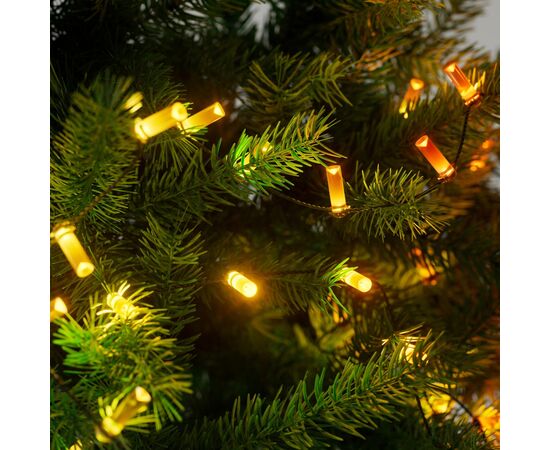 Гирлянда Twinkly Smart LED Strings USB 200 Candle-shaped RGB LEDs, Clear Wire, USB-C 12м (TWKC200RGB-T), изображение 7 Гирлянда Twinkly Smart LED Strings USB 200 Candle-shaped RGB LEDs, Clear Wire, USB-C 12м (TWKC200RGB-T), изображение 7