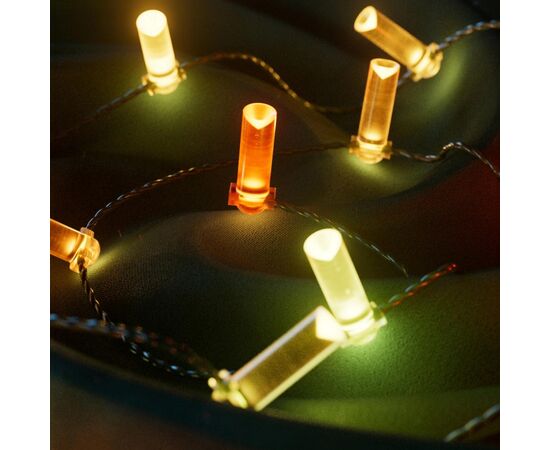 Гирлянда Twinkly Smart LED Strings USB 200 Candle-shaped RGB LEDs, Clear Wire, USB-C 12м (TWKC200RGB-T), изображение 9 Гирлянда Twinkly Smart LED Strings USB 200 Candle-shaped RGB LEDs, Clear Wire, USB-C 12м (TWKC200RGB-T), изображение 9