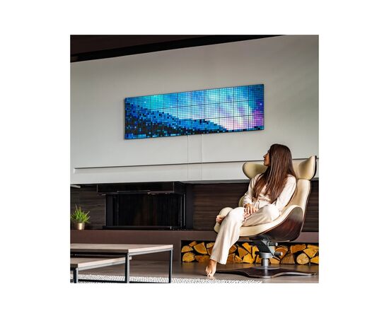 Гирлянда Twinkly Smart LED Squares 1 Starter Panel, RGB LED, USB-C, Black 16х16см (TWQ064STW-01-BUSB), изображение 8 Гирлянда Twinkly Smart LED Squares 1 Starter Panel, RGB LED, USB-C, Black 16х16см (TWQ064STW-01-BUSB), изображение 8