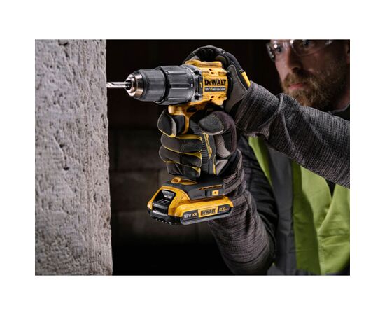 Шуруповерт DeWALT ударный XR Li-Ion 18 В 2 Ач, 68 Нм, 0-450/0-1650 об/мин,TSTAK (DCD100YD2T), изображение 7 Шуруповерт DeWALT ударный XR Li-Ion 18 В 2 Ач, 68 Нм, 0-450/0-1650 об/мин,TSTAK (DCD100YD2T), изображение 7