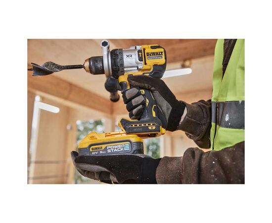 Шуруповерт DeWALT ударний XR Li-lon, 18V. 169Нм, 450-2000 об/хв, TSTAK (без АКБ та ЗП) (DCD1007NT), изображение 12 Шуруповерт DeWALT ударний XR Li-lon, 18V. 169Нм, 450-2000 об/хв, TSTAK (без АКБ та ЗП) (DCD1007NT), изображение 12