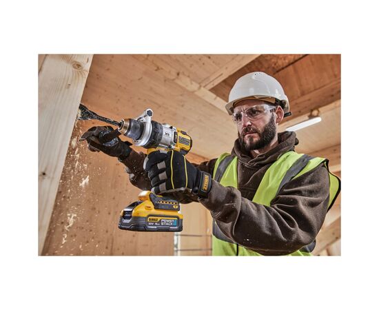 Шуруповерт DeWALT ударний XR Li-lon, 18V. 169Нм, 450-2000 об/хв, TSTAK (без АКБ та ЗП) (DCD1007NT), изображение 8 Шуруповерт DeWALT ударний XR Li-lon, 18V. 169Нм, 450-2000 об/хв, TSTAK (без АКБ та ЗП) (DCD1007NT), изображение 8