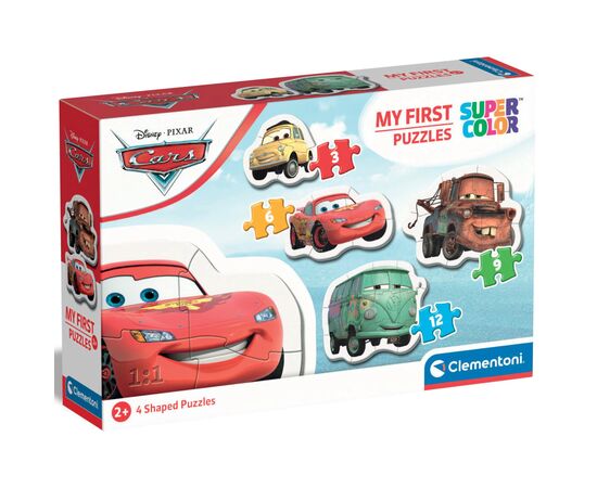 Пазл Clementoni 4 в 1 Cars, серия My First Puzzles (20804)