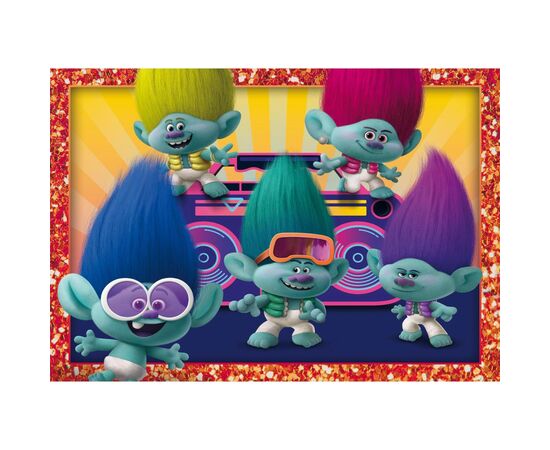 Пазл Clementoni 4 в 1 Trolls 3, 12,16,20 и 24 элемента (21527), изображение 2 Пазл Clementoni 4 в 1 Trolls 3, 12,16,20 и 24 элемента (21527), изображение 2