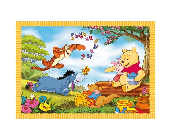 Пазл Clementoni 4 в 1 Winnie the Pooh, 12,16,20 и 24 элемента (21514), изображение 2 Пазл Clementoni 4 в 1 Winnie the Pooh, 12,16,20 и 24 элемента (21514), изображение 2