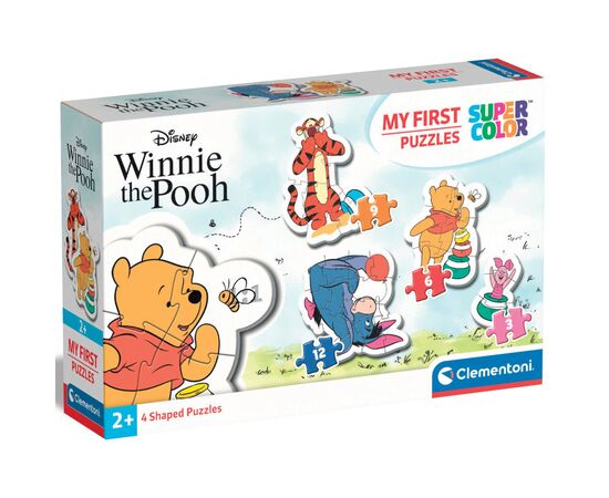 Пазл Clementoni 4 в 1 Winnie the Pooh, серия My First Puzzles (20820)