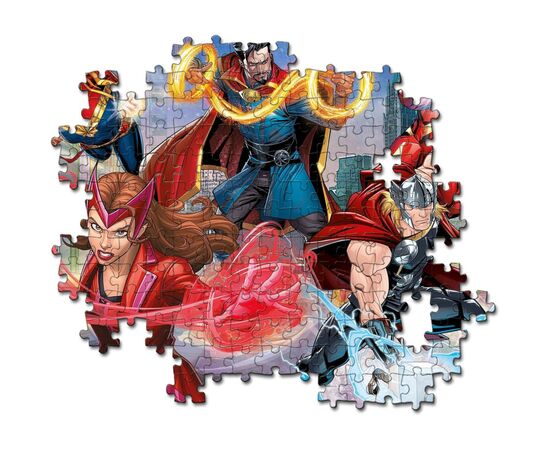 Пазл Clementoni Avengers серія Glitter Effect, 104 елементи (20347), зображення 3 Пазл Clementoni Avengers серія Glitter Effect, 104 елементи (20347), зображення 3