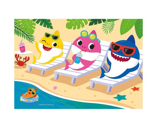 Пазл Clementoni Baby Shark, 2 шт по 20 элементов (24777), изображение 2 Пазл Clementoni Baby Shark, 2 шт по 20 элементов (24777), изображение 2